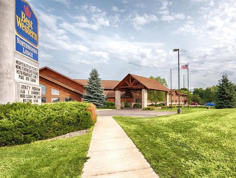 Best Western Northwoods Lodge Сирен Экстерьер фото