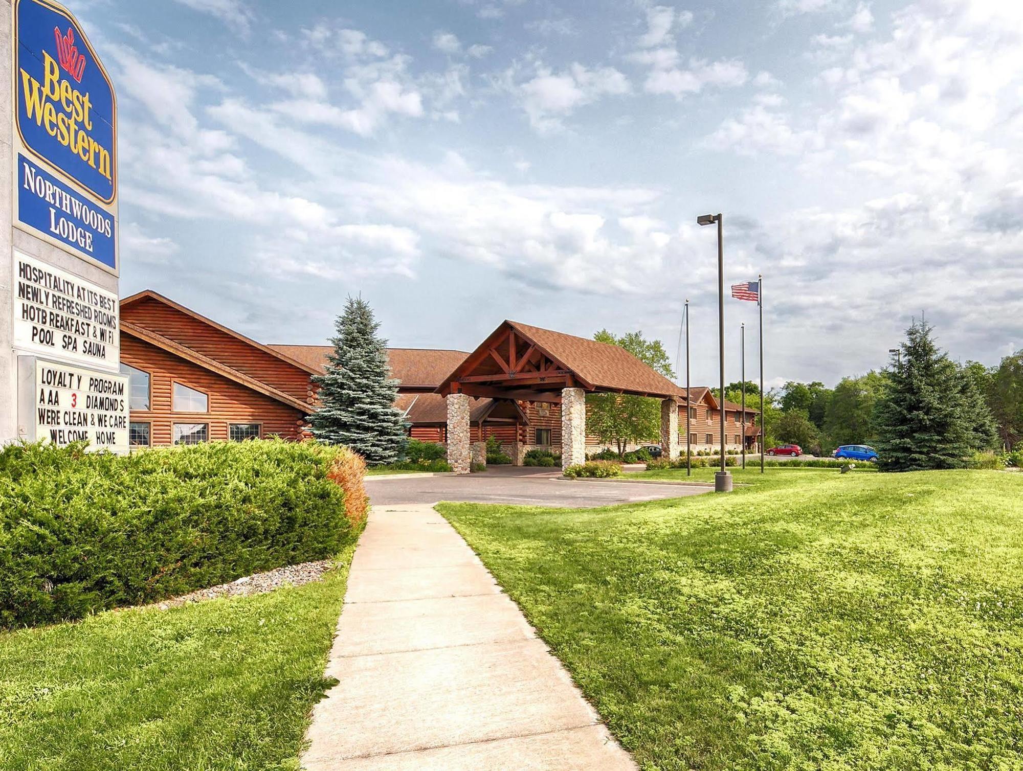 Best Western Northwoods Lodge Сирен Экстерьер фото